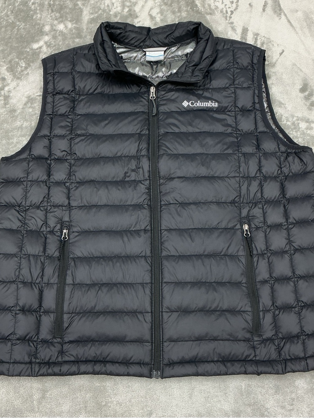 Columbia Voodoo Falls 590 TurboDown Vest Men’s XL Thermal Reflective Warm  Black